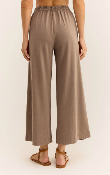 Scout Jersey Flare Pocket Pant- Iced Coffee