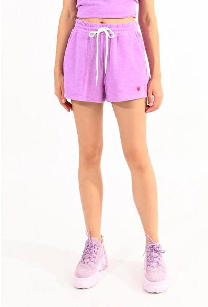 Lounge Shorts- Lilac