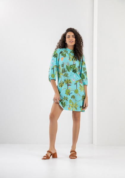 Shift Dress, Jungle Print-