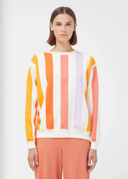 Beach Stipe Sweatshirt