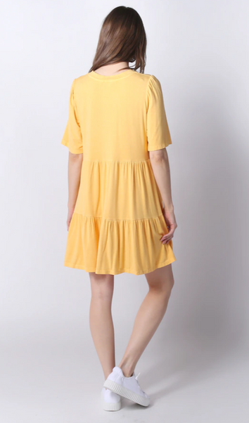 Sneaker Sundress- Sunflower Yellow