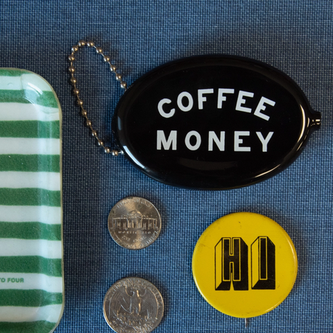 Coin Pouch- Coffee Money
