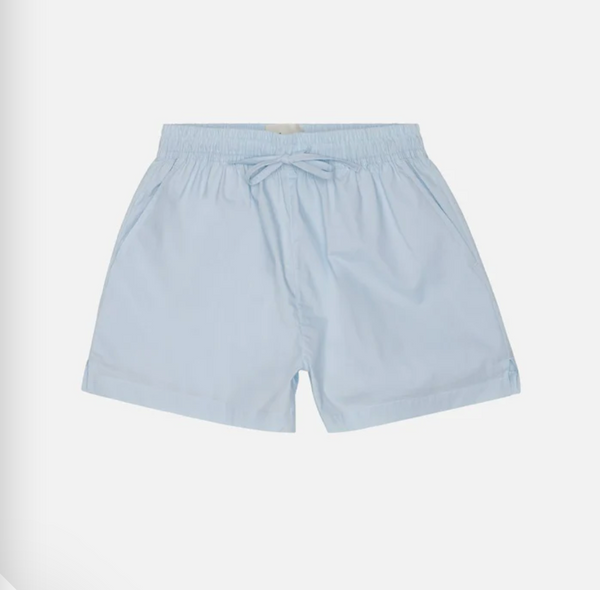 Poplin Short- Light Blue