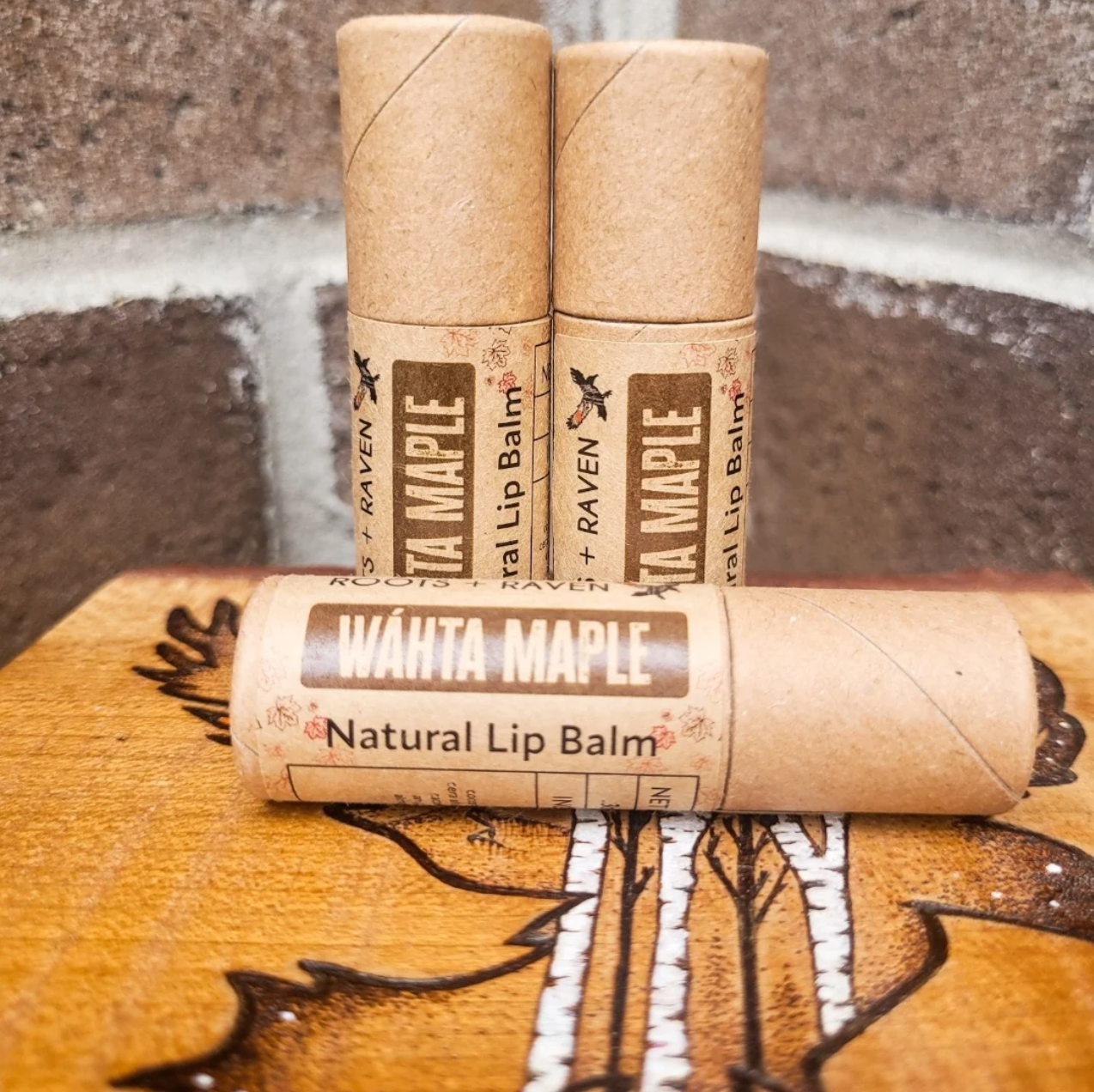 Roots and Raven- Wahta Maple Lip Balm