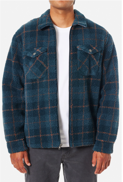 Anderson Sherpa Jacket- Teal