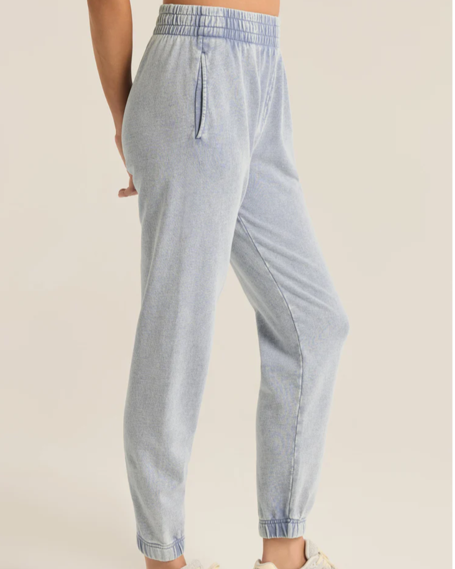 Knit Denim Slim Jogger