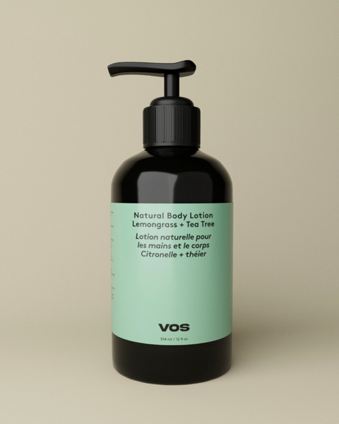 Natural Body Lotion 354ml- Lemongrass + Tea Tree