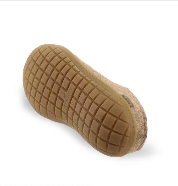 Slip-On with Rubber Sole- Sand