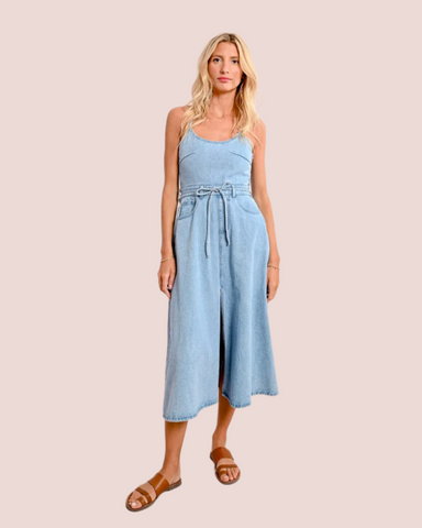 Long Denim Dress