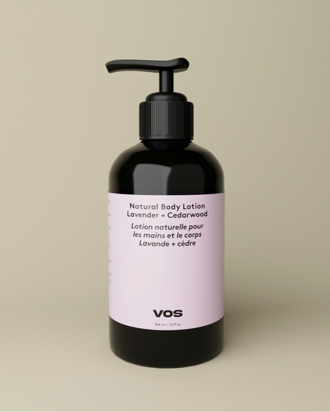 Natural Body Lotion 354ml- Lavender + Cedarwood