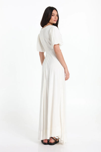 Tia Maxi Dress- White