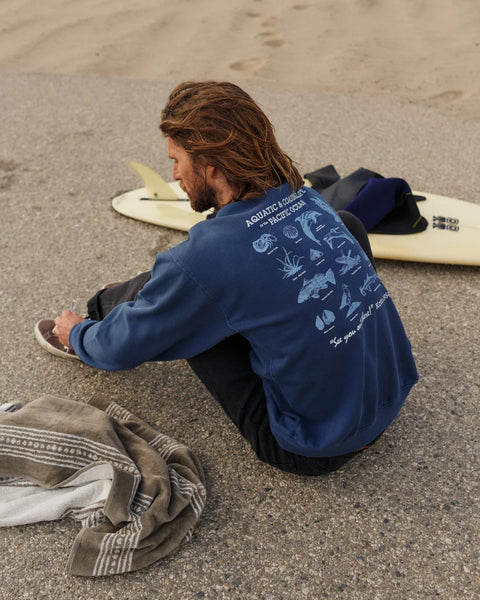 Conservation Crew Sweatshirt- Midnight