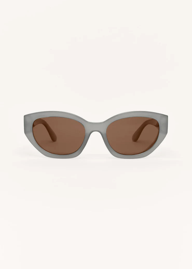 Sunnies- Mirage, Pewter/Brown