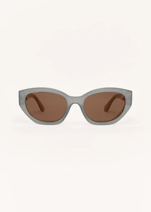 Sunnies- Mirage, Pewter/Brown