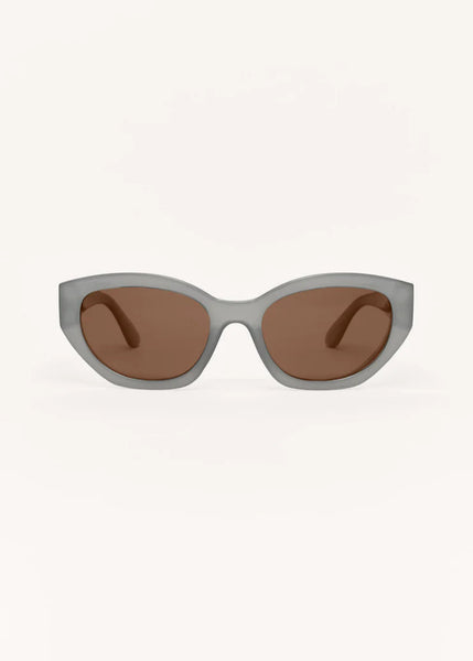 Sunnies- Mirage, Pewter/Brown