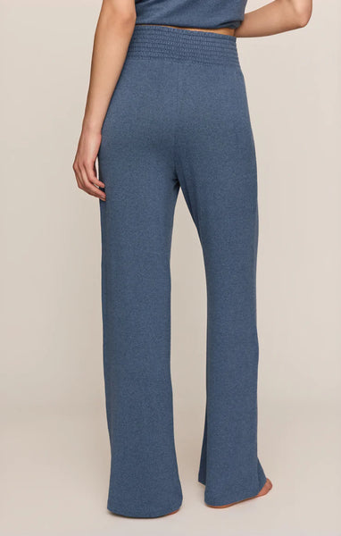 Dawn Smocked Pant- True Navy