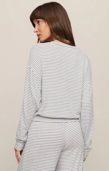 Classic Stripe Lounge Top