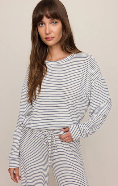 Classic Stripe Lounge Top