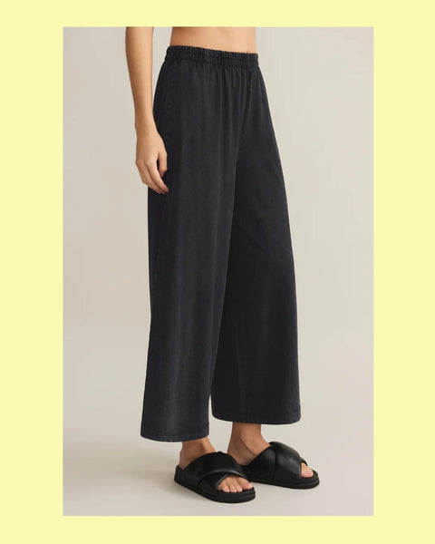 Scout Jersey Flare Pant- Black