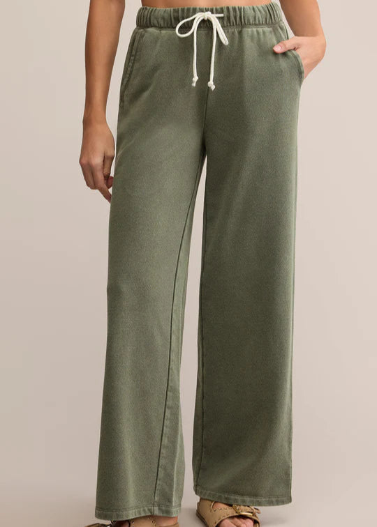 Hunter Knit Pant- Hunter Green