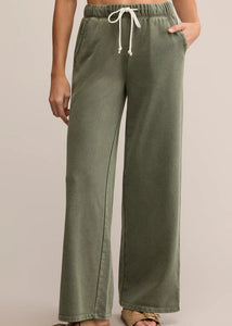 Hunter Knit Pant- Hunter Green