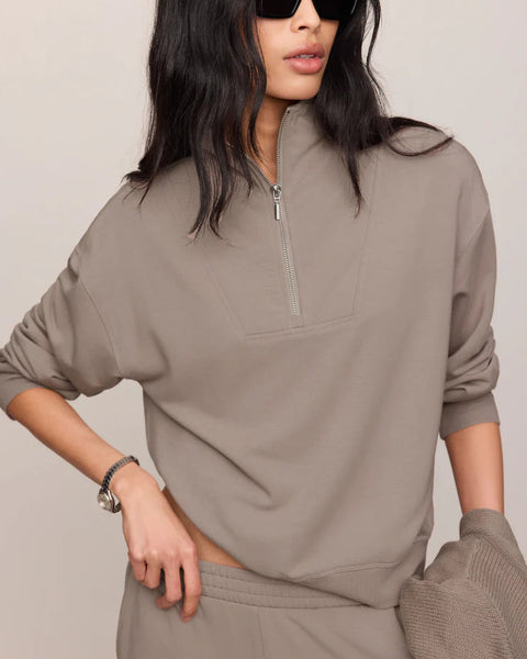 Gate Check Modal Sweatshirt- Wild Mushroom