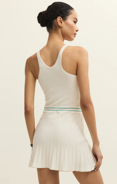 Set Serve Dress- White