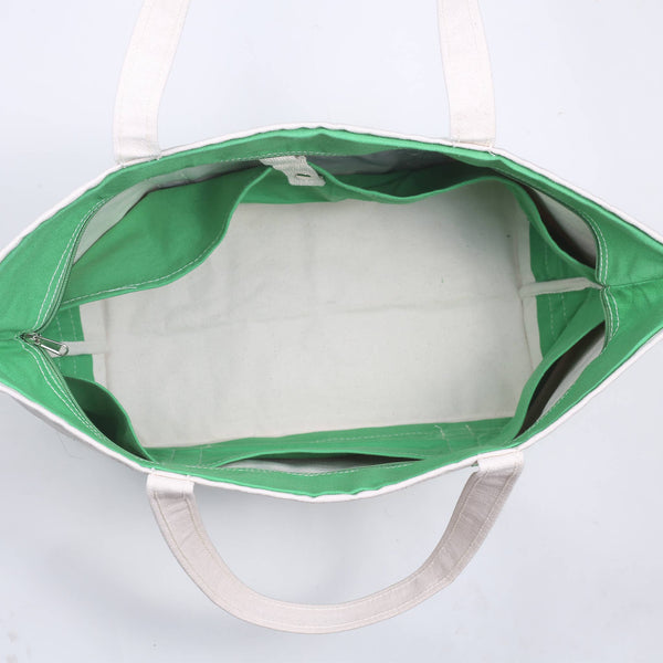 Classic Canvas Tote Bag Large- Natural