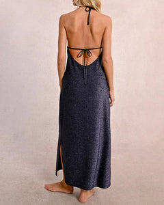 Iridescent Beach Dress- Marine