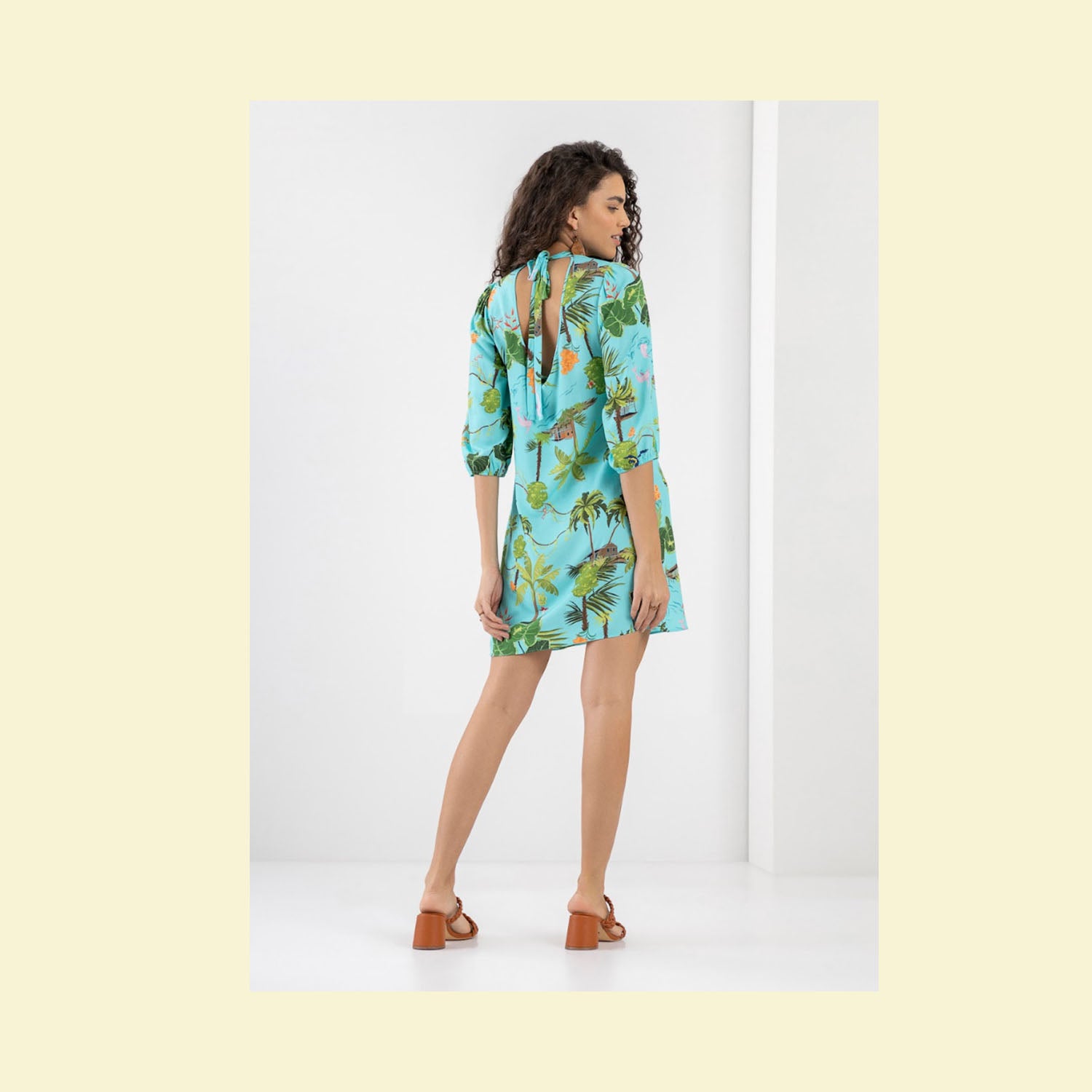 Shift Dress, Jungle Print-