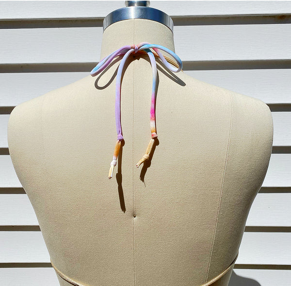 Looped String Bikini Top- Aura Collection