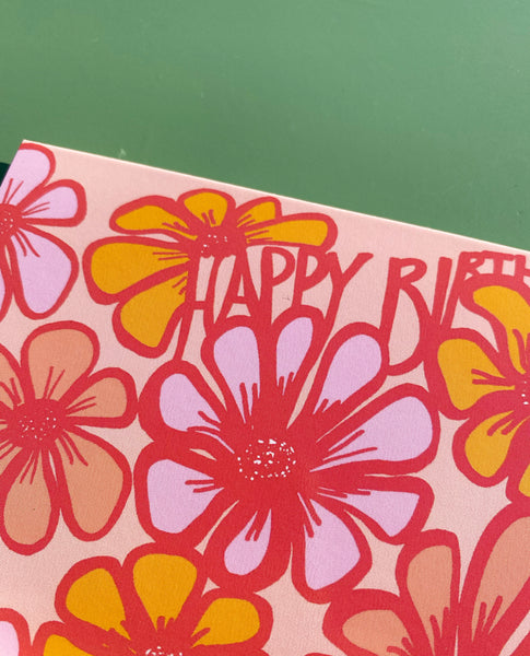 Greeting Card- Happy Birthday Daisy