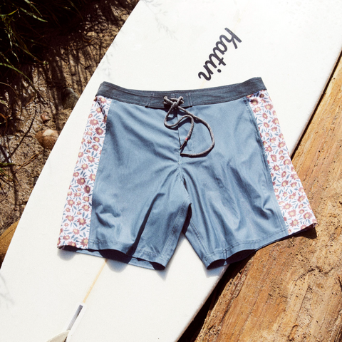 Cotton Modal Boxer Brief - Moonlit Ocean – Teeny Weeny Bikini co.