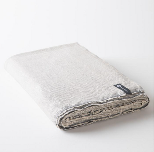 Classic Cotton Yoga Blanket- Stone Weave