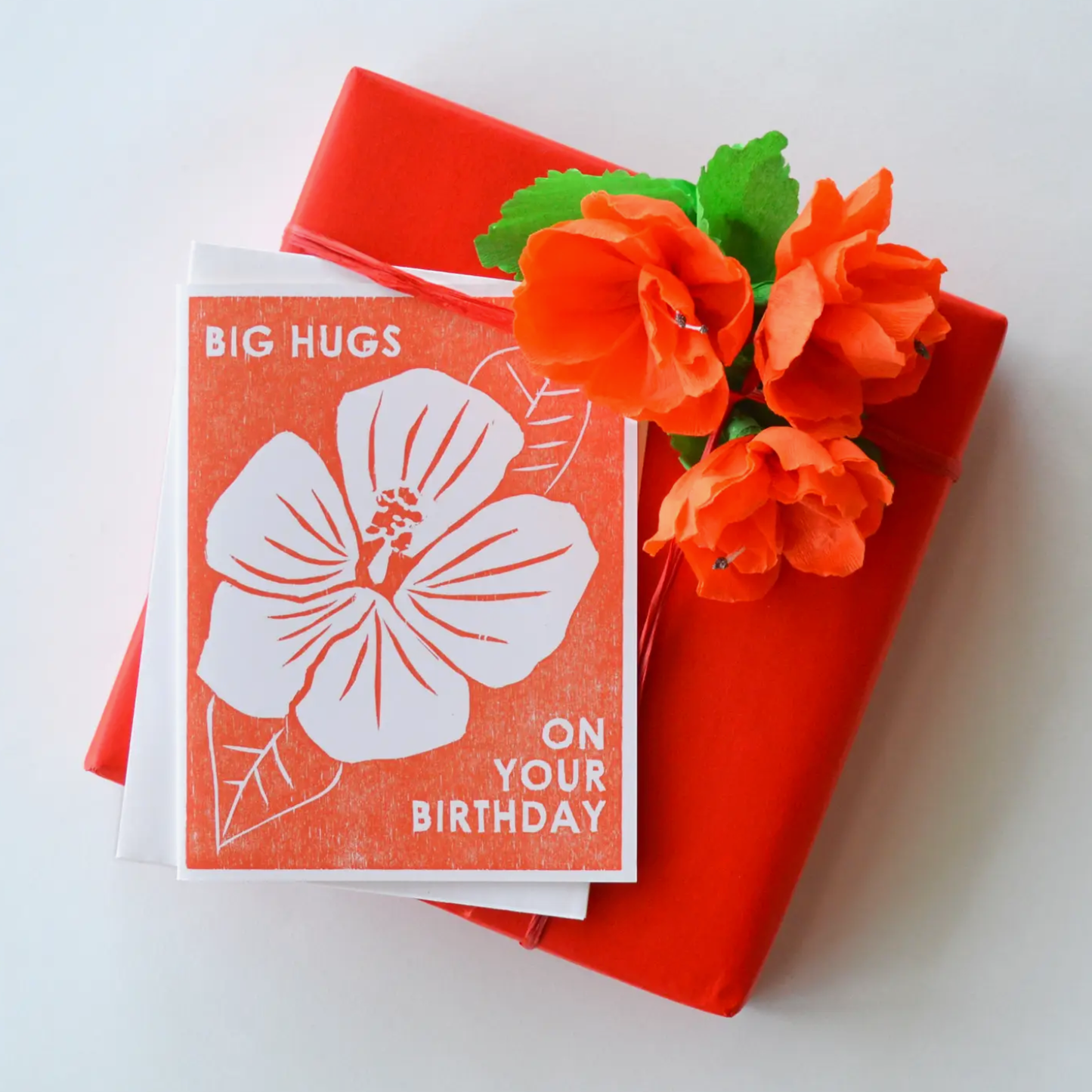 Greeting Card- Big Hugs, Birthday