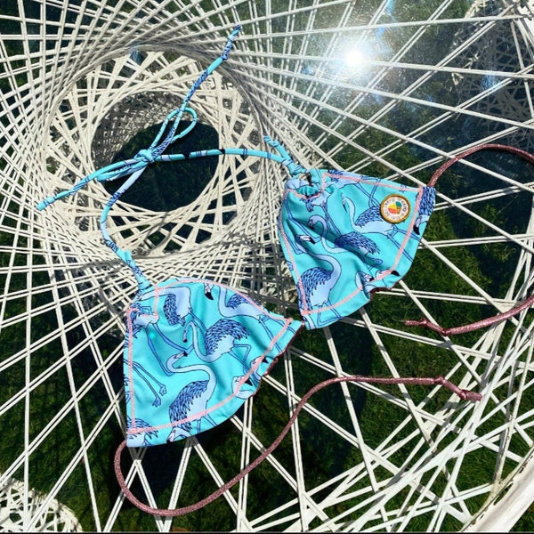 Looped String Bikini Top- Miami